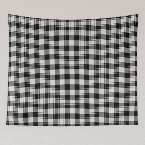 Item preview, McPhee B&W Modern Clan Tartan – Scottish Plaid Pattern for Proud Scots designed and sold by The Tartan Forge.