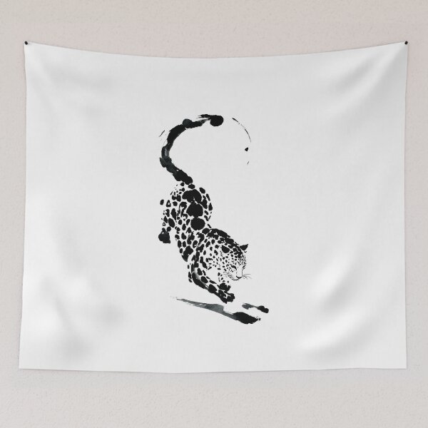 Item preview, Brushstroke Jaguar 2 designed and sold by FlaskLab.