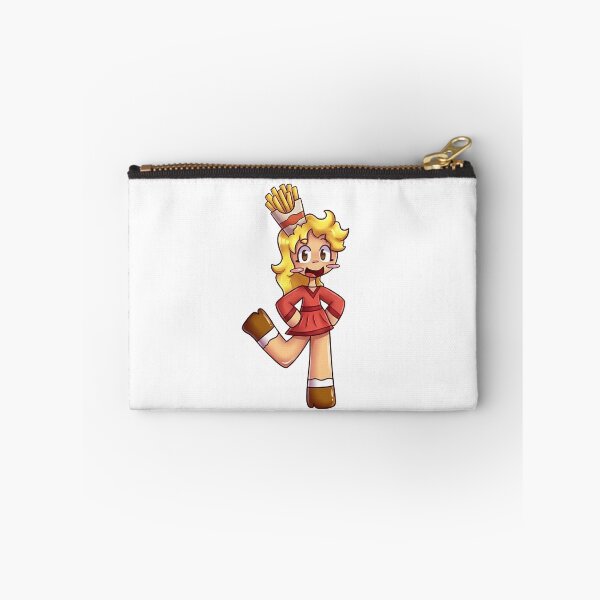 Item preview, Cute Chibi Girl French Fries Hair Cartoon Character designed and sold by Jullie999.