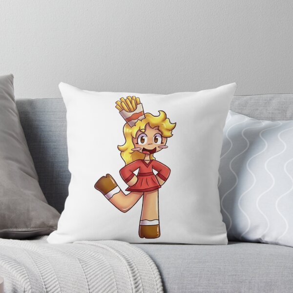 Item preview, Cute Chibi Girl French Fries Hair Cartoon Character designed and sold by Jullie999.