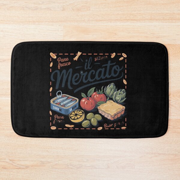 Item preview, Italian Market Sardines Summer Amalfi Coast designed and sold by Dressed For  Duty.