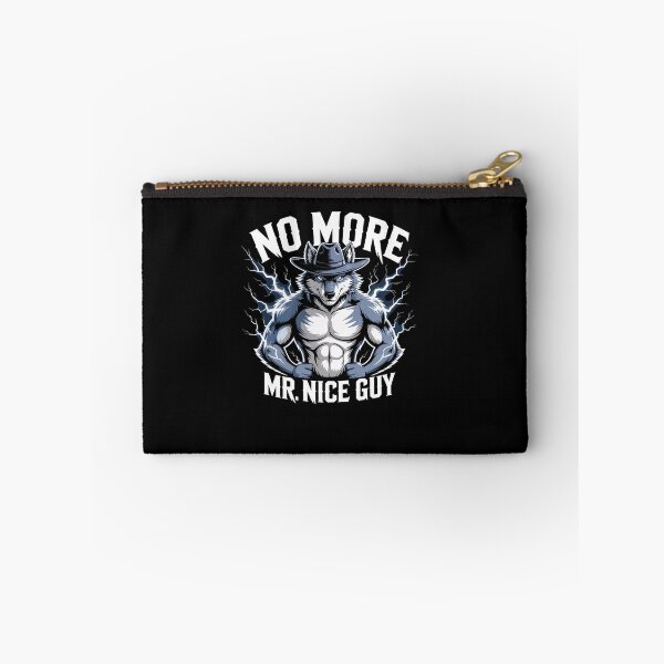 Item preview, No Mr Nice Guy Wolf Graphic Design designed and sold by Dressed For  Duty.