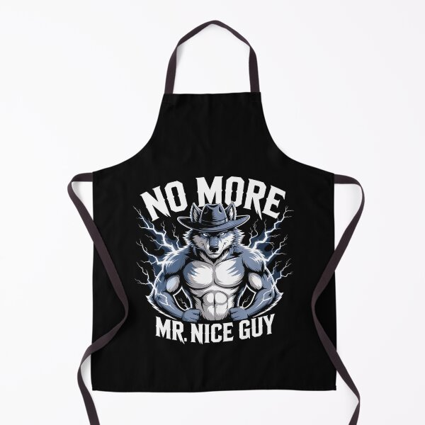 Item preview, No Mr Nice Guy Wolf Graphic Design designed and sold by Dressed For Duty.