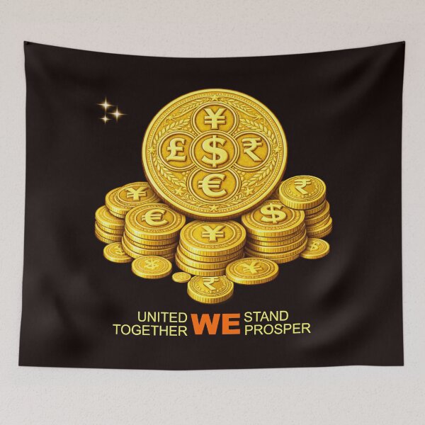 Item preview, Global Unity Through Currency Power: United We Prosper Global Economy designed and sold by LeelaWorks.org.