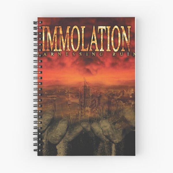 Item preview, Immolation - Harnessing Ruin album 2005 designed and sold by CreepyApparel.