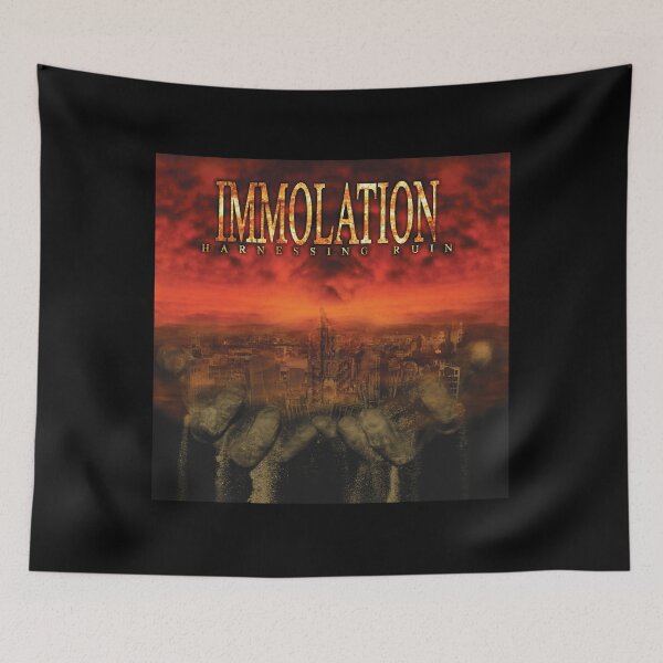 Item preview, Immolation - Harnessing Ruin album 2005 designed and sold by CreepyApparel.
