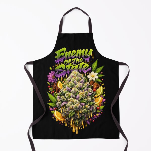 Item preview, Enemy Of The State Graffiti Print | Sweet Floral Spicy Afghan Indica designed and sold by WAUZ.
