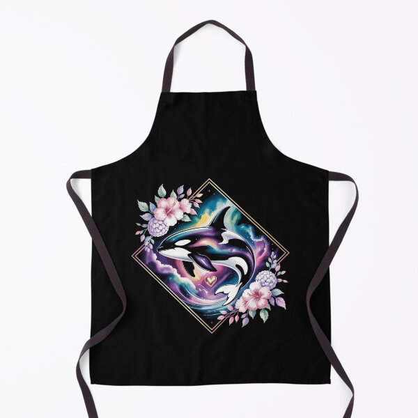 Item preview, Orca With Floral Funny Graphic For Summer Girl Sealife designed and sold by Dressed For Duty.