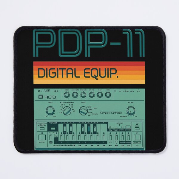 Item preview, Retro Electronic Bass Synthesizer And Vintage Tech Gear designed and sold by TopKult.