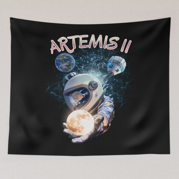 Item preview,  Artemis II Reaching for the Stars designed and sold by Tripp Art Studio.