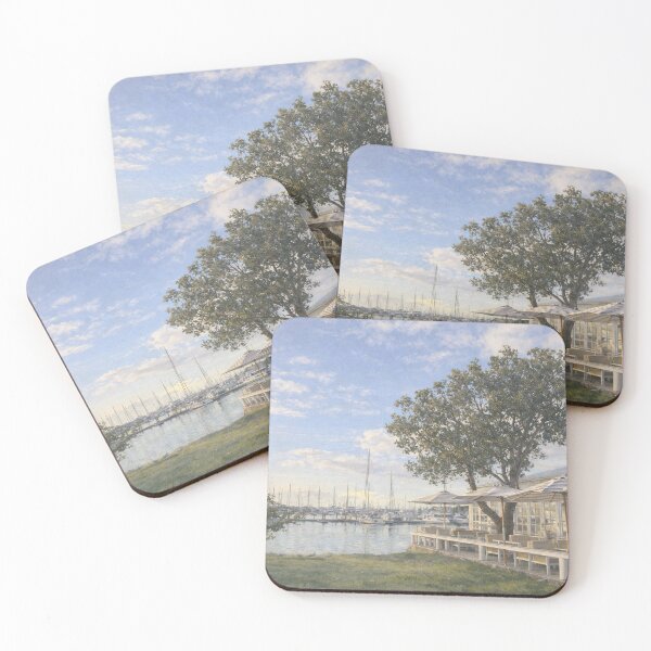 Item preview, Seaside Cafe Australian Coastal Art designed and sold by NJEditions.
