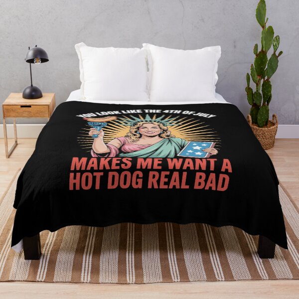 Item preview, You Look Like 4th Of July Makes Me Want A Hot Dog designed and sold by Dressed For Duty.