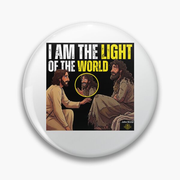 Item preview, I AM THE LIGHT OF THE WORLD | JOHN 9:1-12 designed and sold by UnboundFull.