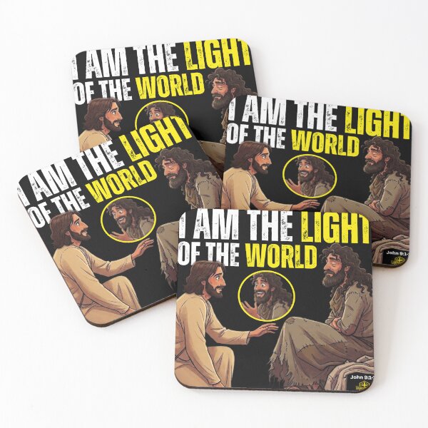 Item preview, I AM THE LIGHT OF THE WORLD | JOHN 9:1-12 designed and sold by UnboundFull.