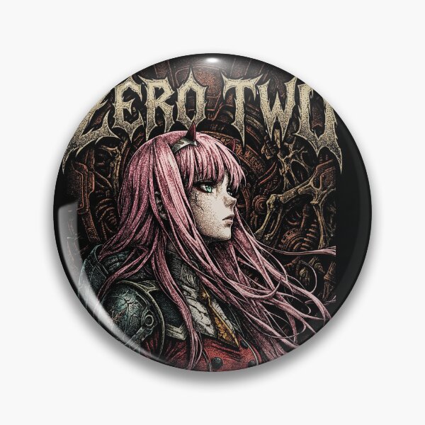Item preview, Zero Two Metal designed and sold by MadShroomPrints.