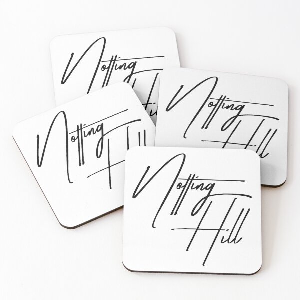 Item preview, Notting Hill - Aesthetic Minimalist London Typography designed and sold by ReggieDior.