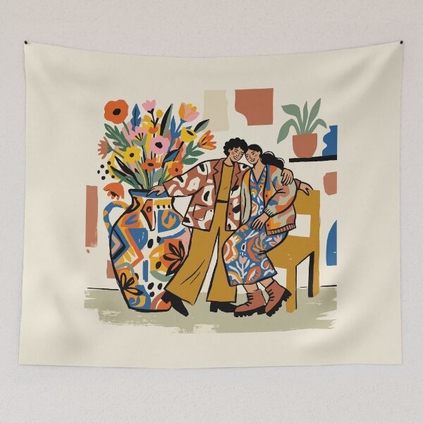 Item preview, Colorful Days Lean Into Shared Joy designed and sold by EdvvinStudios.