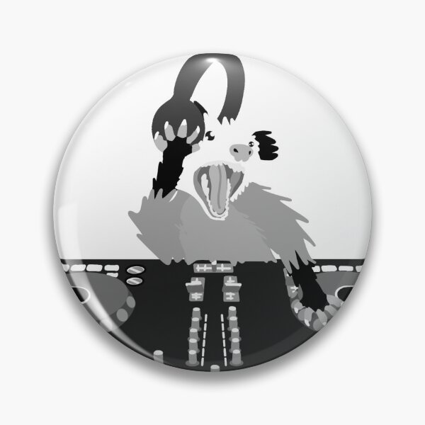 Item preview, B&W Possum DJ designed and sold by Anyu Blue.