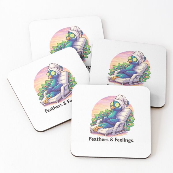 Item preview, Funny Peacock Diva Spa Gift Sticker designed and sold by Gentlestate.