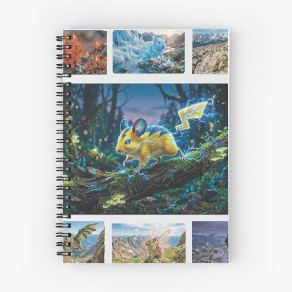 Item preview, Elemental Pikas designed and sold by Karen Persephone .