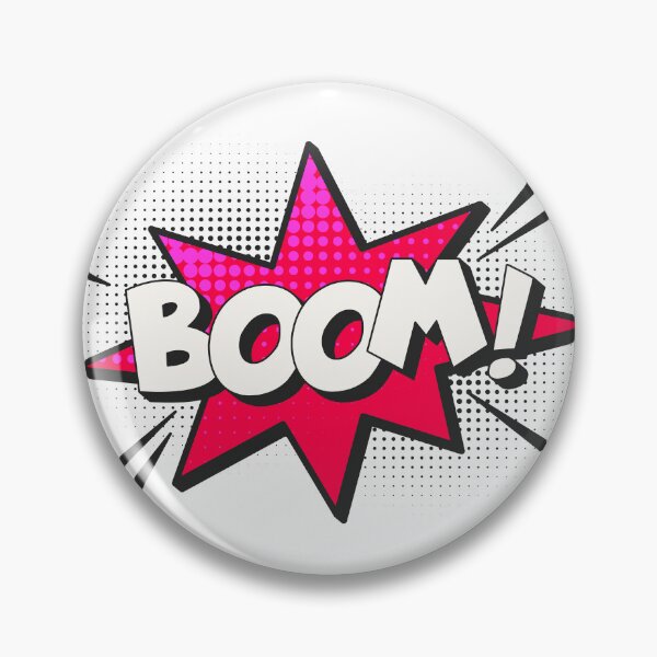 Item preview, Funny BOOM Pop Art Comic Explosion designed and sold by VTDesign1.
