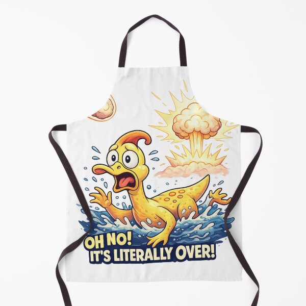 Item preview, Cute Duck Dinosaur Apocalypse Funny Design designed and sold by SoftSproutstu.