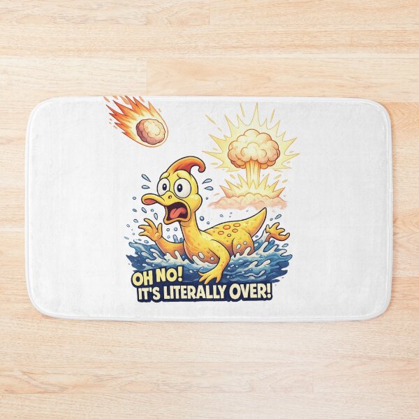 Item preview, Cute Duck Dinosaur Apocalypse Funny Design designed and sold by SoftSproutstu.