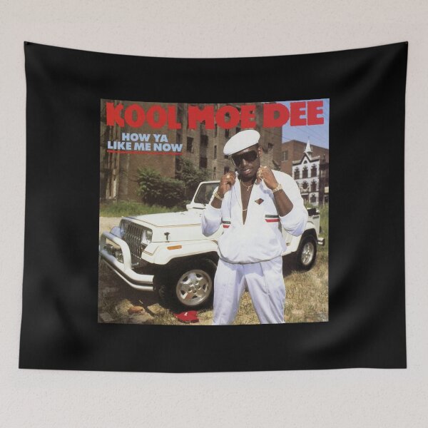 Item preview, Kool Moe Dee - How Ya Like Me Now album 1987 designed and sold by CreepyApparel.