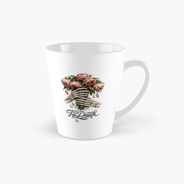Item preview, Skeletal Embrace: Til Death Wilted Peonies Fine-Line Illustration designed and sold by Studio77-Gothic.