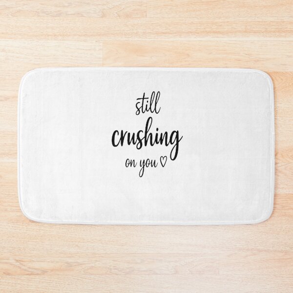 Item preview, still crushing on you cute romantic sticker designed and sold by Lovestickerco.