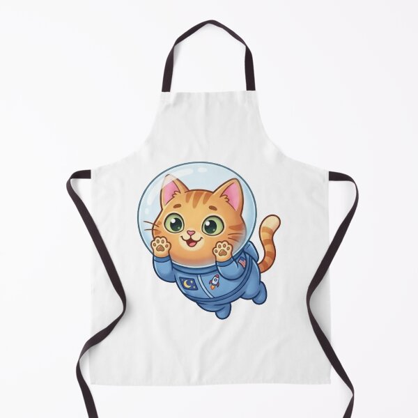 Item preview, Cute Space Explorer Kawaii Astronaut Ginger Cat designed and sold by CozyAStudio.