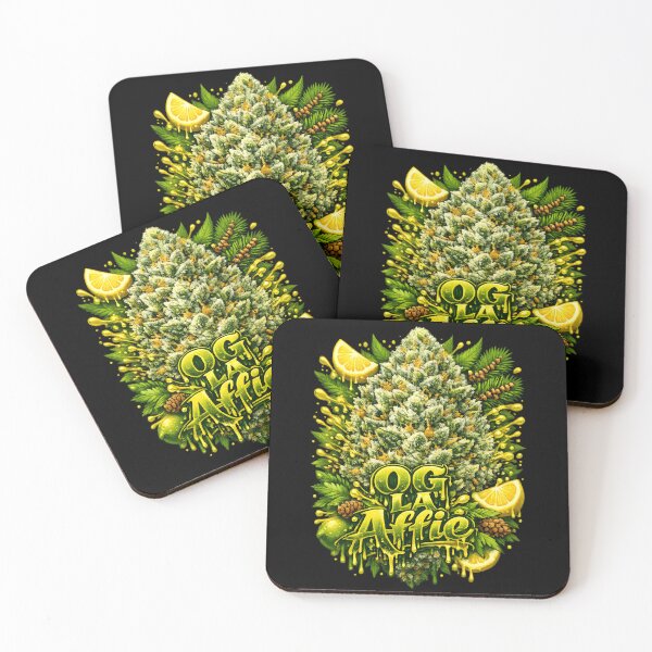 Item preview, OG LA Affie Graffiti Print | Earthy Lemon Pine OG Strain  designed and sold by WAUZ.