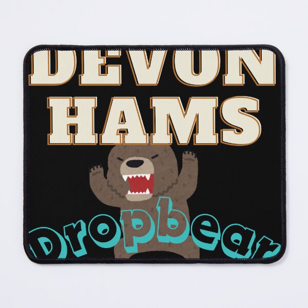 Item preview, Devon Hams - Dropbear Hunter designed and sold by JenGo Creative.