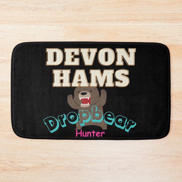 Item preview, Devon Hams - Dropbear Hunter designed and sold by JenGo Creative.
