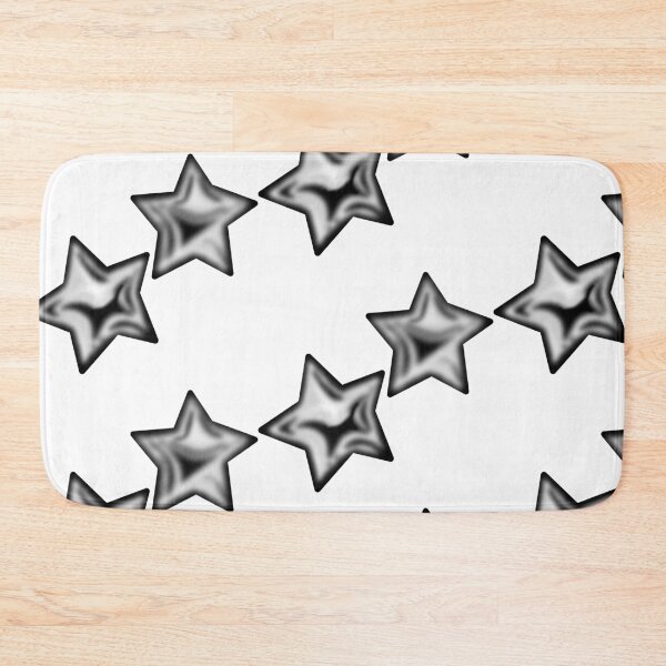 Item preview, Chrome Silver Stars Artwork designed and sold by issie kate.