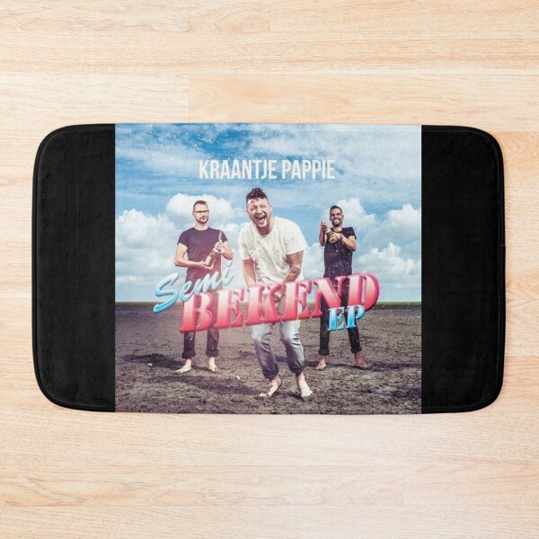 Item preview, Kraantje Pappie - Semi Bekend EP album 2012 designed and sold by CreepyApparel.