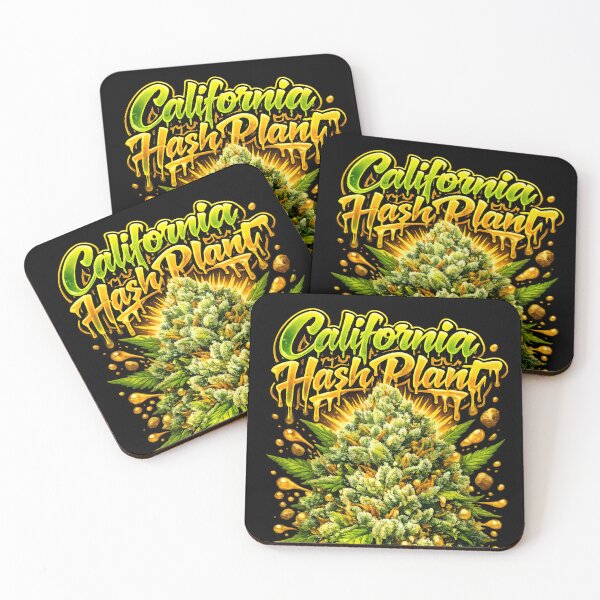 Item preview, California Hash Plant Graffiti Print | Sweet Hashish Spicy Indica designed and sold by WAUZ.