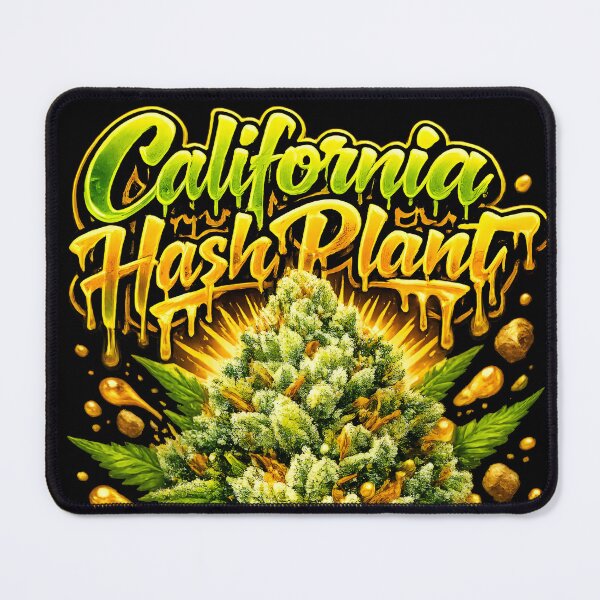 Item preview, California Hash Plant Graffiti Print | Sweet Hashish Spicy Indica designed and sold by WAUZ.