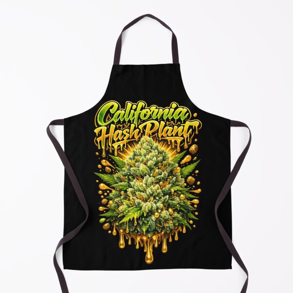 Item preview, California Hash Plant Graffiti Print | Sweet Hashish Spicy Indica designed and sold by WAUZ.