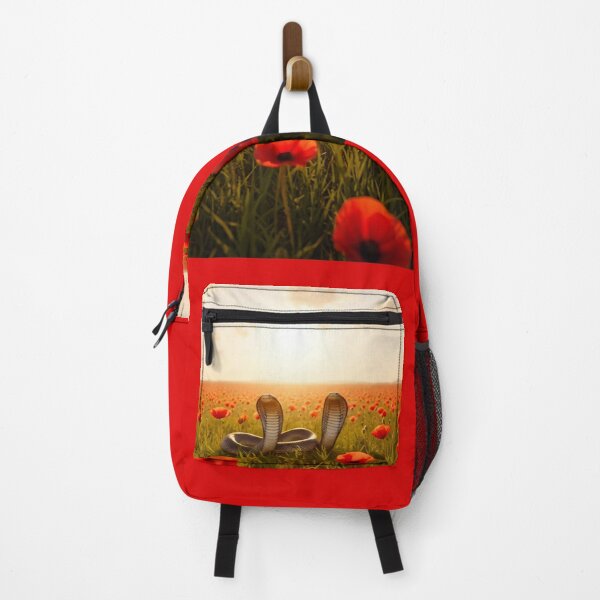 Item preview, Mystical Snakes and Wild Red Flowers designed and sold by NadinGerasi.
