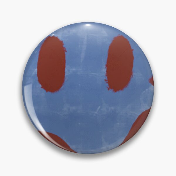 Item preview, Blue and Maroon Smiley Face cute designed and sold by PorterMoyer.