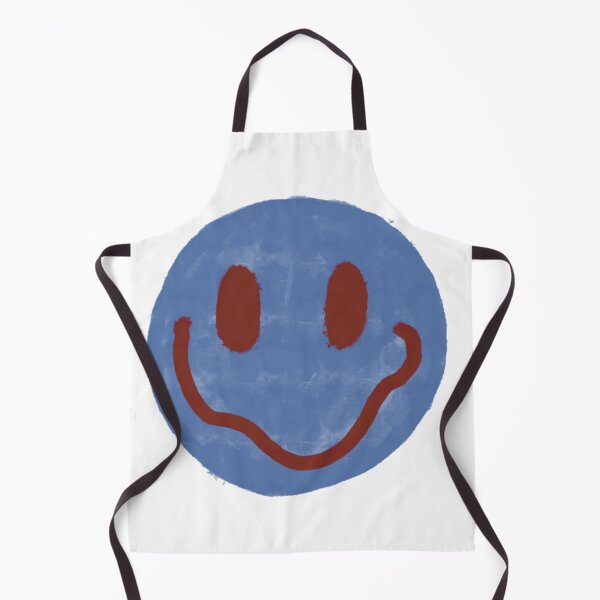 Item preview, Blue and Maroon Smiley Face cute designed and sold by PorterMoyer.