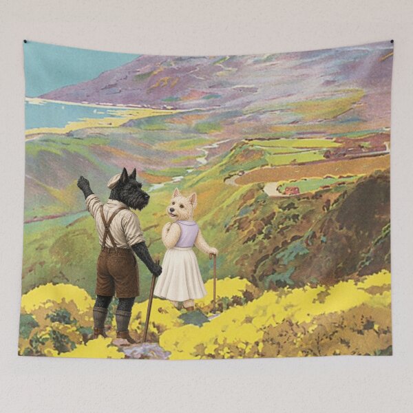 Item preview, Ulster Vintage Travel Poster Ireland Coast designed and sold by CJChronicles.