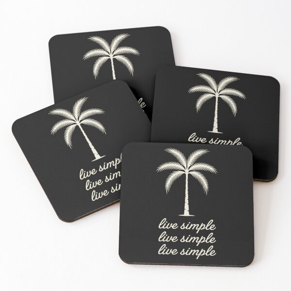 Item preview, Live Simple Palm  Summer Beach Beach Trip  Simple Life Beach Vacation designed and sold by Formatage.