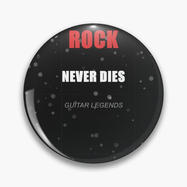 Item preview, Rock Never Dies Electric Guitar Wall Art - Classic Rock Band Poster - Vintage Rock and Roll Gift for Guitar Lovers designed and sold by Camwal.