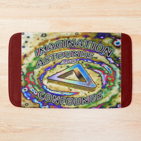 Item preview, imagination spiral electrize 3 colorful typographic abstract geometric design designed and sold by SmashingDeals.