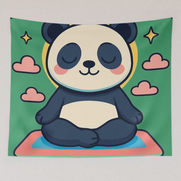 Item preview, Panda - Peace vibes designed and sold by GUNAPRIYAA.
