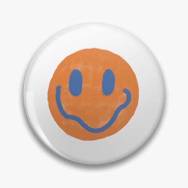 Item preview, Orange and Blue Vintage Smiley Face  designed and sold by PorterMoyer.