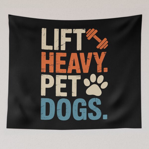 Item preview, Lift Heavy Pet Dogs for a Gym Weightlifters designed and sold by Formatage.