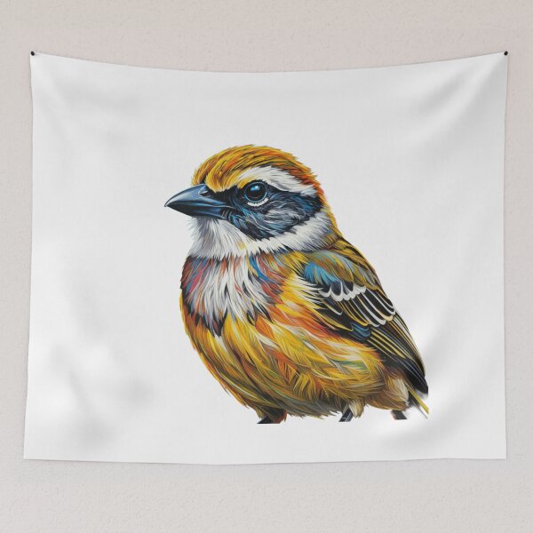 Item preview, Vibrant Tropical Songbird — Energy in Color designed and sold by Stick-Shop9.